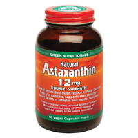 Green Nutritionals: Astaxanthin 12mg 60 Caps